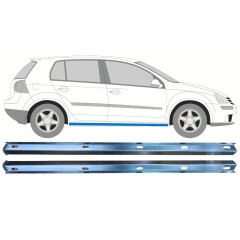 Reperaturka progu wewnętrzna do Volkswagen Golf 5 2003-2009 / Lewa+Prawa / Zestaw 11125