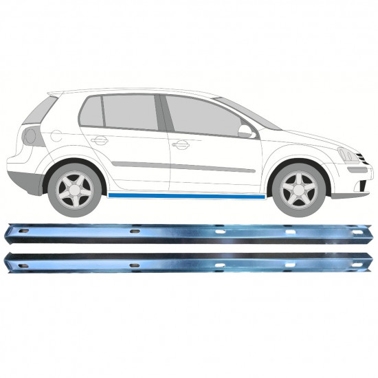 Reperaturka progu wewnętrzna do VW Golf 5 2003-2009 / Zestaw 11125