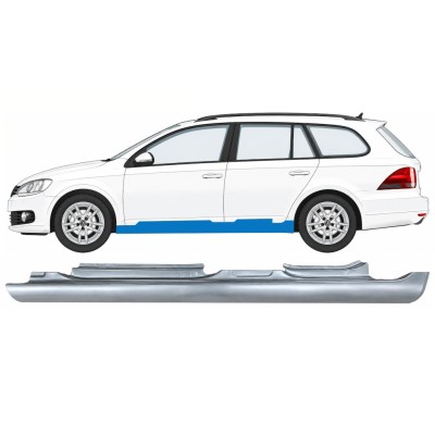 Pełny próg do Volkswagen Golf 6 2008-2013 / Lewa / COMBI 17048