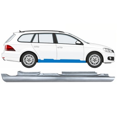 Pełny próg do Volkswagen Golf 6 2008-2013 / Prawa / COMBI 17047