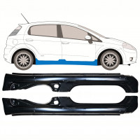 Reperaturka progu do Fiat Punto / Grande / Evo 2005-2018 / Lewa+Prawa / Zestaw 10540