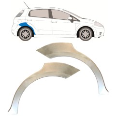 Reperaturka błotnika tylnego do Fiat Grande Punto Evo 2005- / Lewa+Prawa / Zestaw 14761