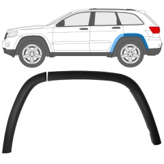 Listwa boczna błotnika tylnego do Jeep Grand Cherokee 2010-2021 / Lewa / Zestaw 12951