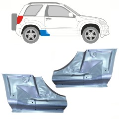 Reperaturka zakończenia progu do Suzuki Grand Vitara 2005-2014 / Lewa+Prawa / Zestaw 10356