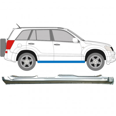 Pełny próg do Suzuki Grand Vitara 2005-2012 / Prawa 6104