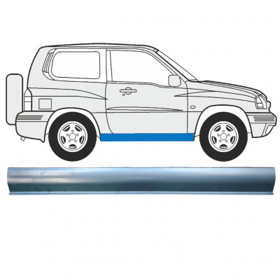 Reperaturka progu do Suzuki Grand Vitara 1997-2005 / Lewa = Prawa (symetryczny) 7847