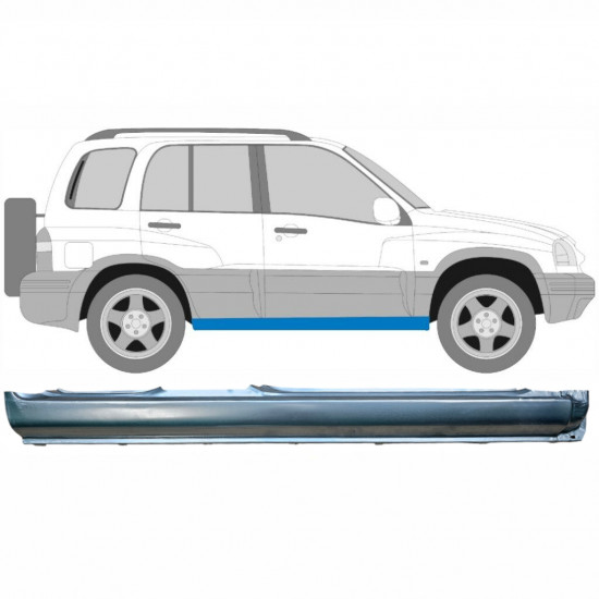 Pełny próg do Suzuki Grand Vitara 1997-2005 / Prawa 5089