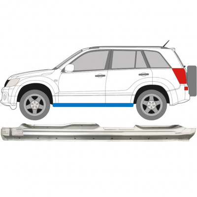 Pełny próg do Suzuki Grand Vitara 2005-2012 / Lewa 6105