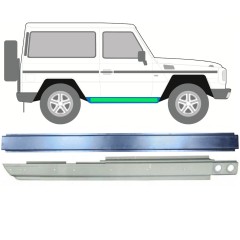Reperaturka progu wewnętrzna + zewnętrzna do Mercedes G-Class W460 W461 W463 1979-2017 / Prawa / Zestaw 11770