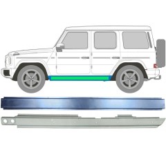 Reperaturka progu wewnętrzna + zewnętrzna do Mercedes G-Class W460 W461 W463 1979-2017 / Lewa / Zestaw 11774