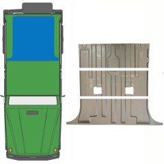 Reperaturka podłogi tylna do Mercedes G-Class W460 W461 W463 1979-2017 / Zestaw 10097