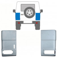 Reperaturka narożnika tylnego do Mercedes G-Class W463 1992- / Lewa+Prawa / Zestaw 10115