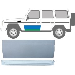 Reperaturka drzwi przednich wewnętrzna + zewnętrzna do Mercedes G-Class W460 W461 W463 1979- / Lewa / Zestaw 9466