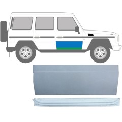 Reperaturka drzwi przednich wewnętrzna + zewnętrzna do Mercedes G-Class W460 W461 W463 1979- / Prawa / Zestaw 9465