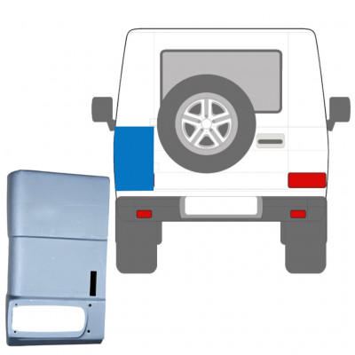 Reperaturka narożnika tylnego do Mercedes G-Class 1979- / Lewa 5413