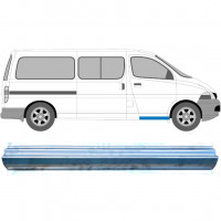 Reperaturka progu do Toyota Hiace 1995-2006 / Lewa = Prawa (symetryczny) 5902