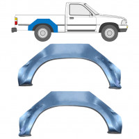 Reperaturka błotnika tylnego do Toyota Hilux / VW Taro 1988-1997 / Lewa+Prawa / Zestaw 9295