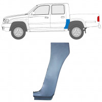 Reperaturka narożnika tylnego do Toyota Hilux 2001 -2005 / Lewa / Podwójna kabina 7661