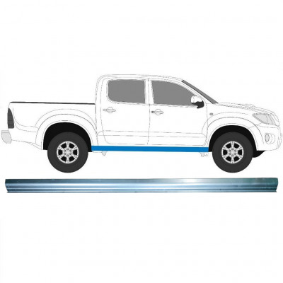 Reperaturka progu do Toyota Hilux 2005-2015 / Lewa = Prawa (symetryczny) 9029