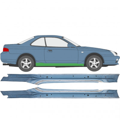 Pełny próg do Honda Prelude 1992-1996 / Lewa+Prawa / Zestaw 9198