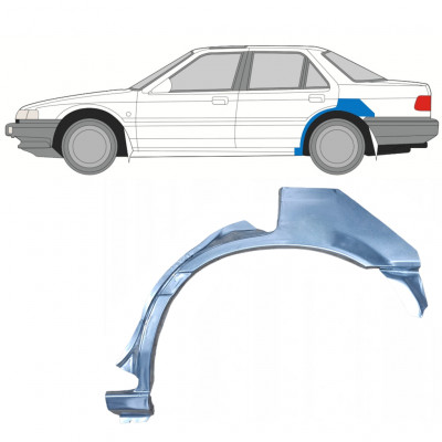 HONDA ACCORD 1985-1989 REPERATURKA BŁOTNIKA TYLNEGO / LEWA STRONA