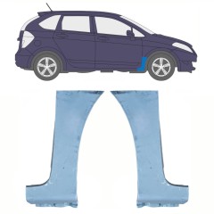 Reperaturka błotnika przedniego do Honda FR-V 2005-2009 / Lewa+Prawa / Zestaw 10833