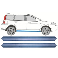Reperaturka progu do Honda HR-V 1999-2006 / Lewa = Prawa (symetryczny) / Zestaw 11281