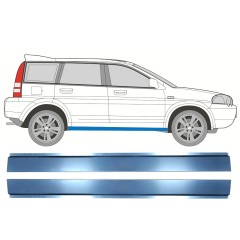 Reperaturka progu wewnętrzna do Honda HR-V 1999-2006 / Lewa = Prawa (symetryczny) / Zestaw 10382