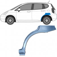 Reperaturka błotnika tylnego do Honda Jazz Gd 2002-2008 / Lewa 6180