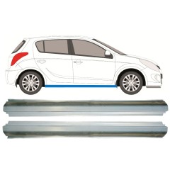 Reperaturka progu do Hyundai i20 2008-2014 / Lewa = Prawa (symetryczny) / Zestaw 9791