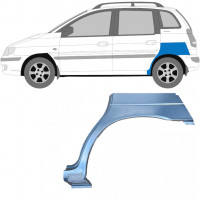 Reperaturka błotnika tylnego do Hyundai Matrix 2001-2010 / Lewa 5435