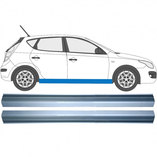 Reperaturka progu do Hyundai I30 2007-2012 / Zestaw 11351