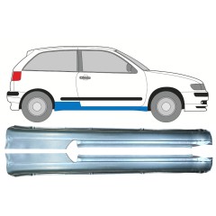 Pełny próg do Seat Ibiza Cordoba 1993-2002 / Lewa+Prawa / Zestaw 10647