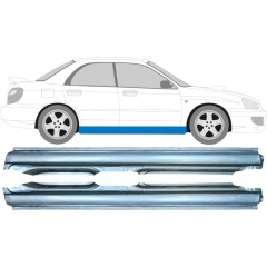 Pełny próg do Subaru Impreza GD GG 2000-2007 / Lewa+Prawa / Zestaw 9157