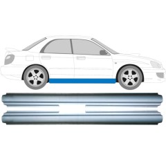 Reperaturka progu do Subaru Impreza GD GG 2000-2007 / Lewa = Prawa (symetryczny) / Zestaw 9159