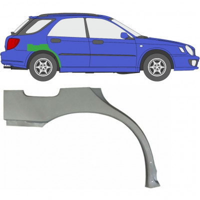 Reperaturka błotnika tylnego do Subaru Impreza Gg 2000-2007 / Prawa 5918