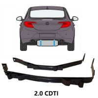 Obejmy zbiornika paliwa do Opel Insignia 2008-2017 17019