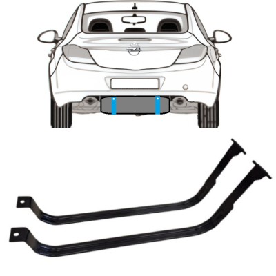 Obejmy zbiornika paliwa do Opel Insignia 2008-2017 15991