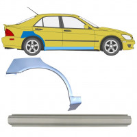 Reperaturka progu + błotnika tylnego do Lexus IS 200 1998-2005 / Prawa / Zestaw 10315