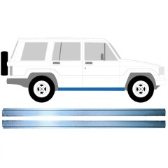 Reperaturka progu wewnętrzna do Isuzu Trooper 1983-2005 / Lewa+Prawa / Zestaw 16125