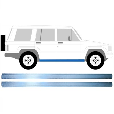 Reperaturka progu wewnętrzna do Isuzu Trooper 1983-2005 / Lewa+Prawa / Zestaw 16125