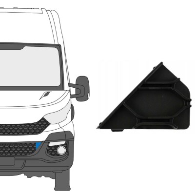 Zaślepki przedniego zderzaka do Iveco Daily 2014-2019 / Lewa 16241