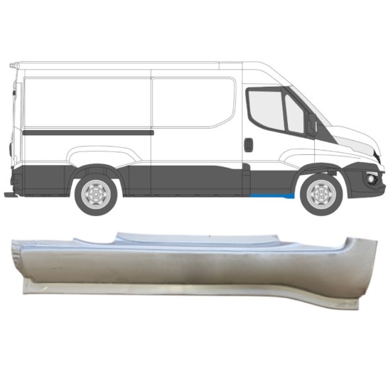 Reperaturka progu przedniego do Iveco Daily 2014-2016 / Prawa 14739 Reperaturka progu przedniego do Iveco Daily 2014-2016 / Prawa 14739