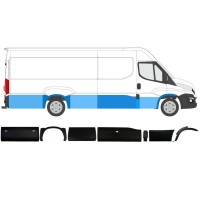 Zestaw listew do Iveco Daily 2014-2019 / Prawa / 11981