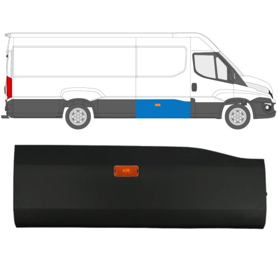 Listwa boczna z lampą do Iveco Daily 2014-2019 / Prawa / Zestaw 11973