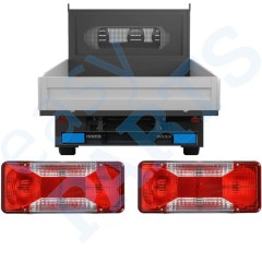 Lampa tylna do Iveco Daily 1999-2014 / Lewa+Prawa / Zestaw 9842