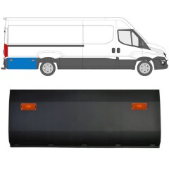 Listwa boczna tylna za kołem z lampą do Iveco Daily 2014-2019 / Lewa = Prawa (symetryczny) / Zestaw 11979