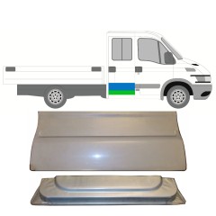 Reperaturka drzwi tylnych wewnętrzna + zewnętrzna do Iveco Daily 1999-2014 / Lewa = Prawa (symetryczny) / Zestaw 16174