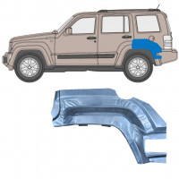 Reperaturka błotnika tylnego część tylna do Jeep Liberty 2008-2013 / Lewa 7941