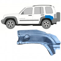 Reperaturka błotnika tylnego część tylna do Jeep Liberty 2001-2008 / Lewa 7939